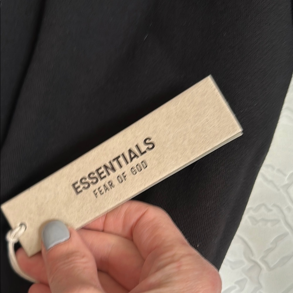 Essentials Fear of God Black Apparel
